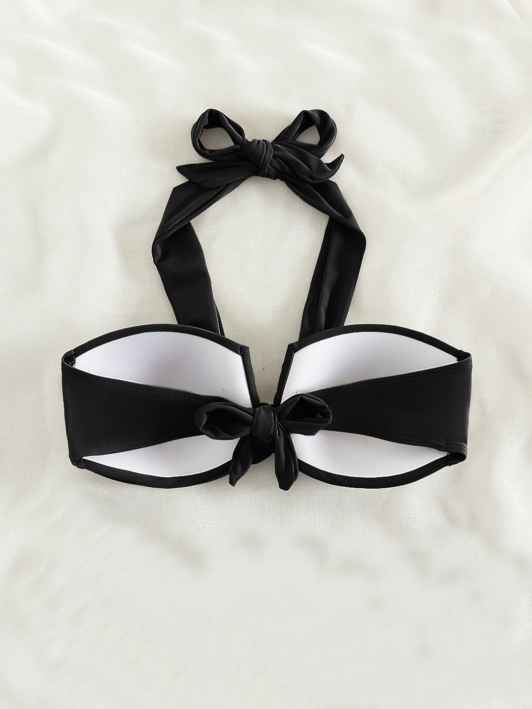 Sutien de baie SHEIN, negru