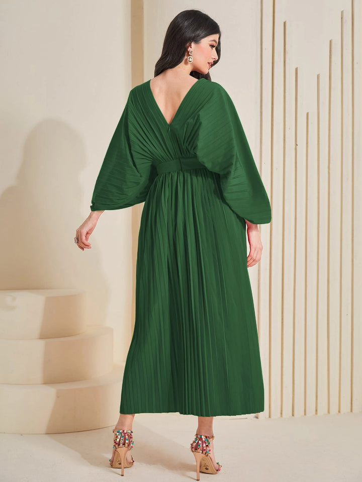 Rochie maxi SHEIN, verde
