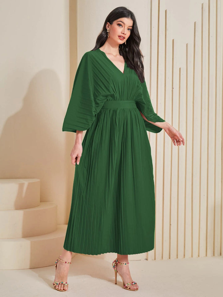 Rochie maxi SHEIN, verde