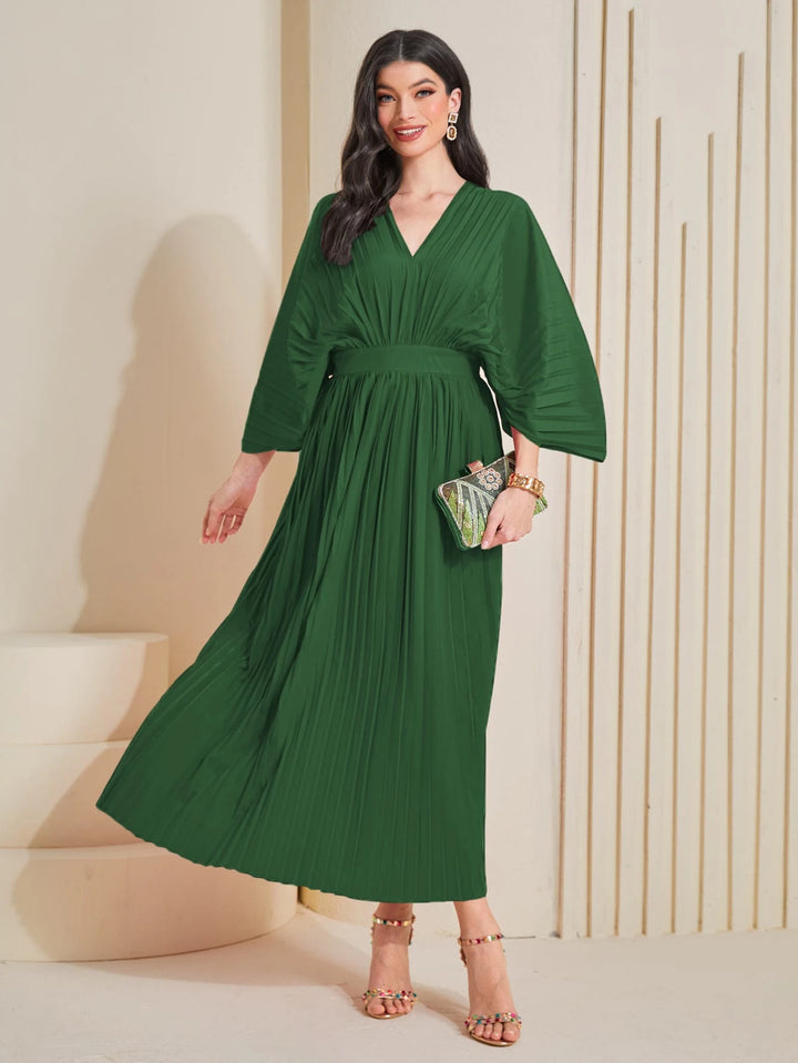 Rochie maxi SHEIN, verde