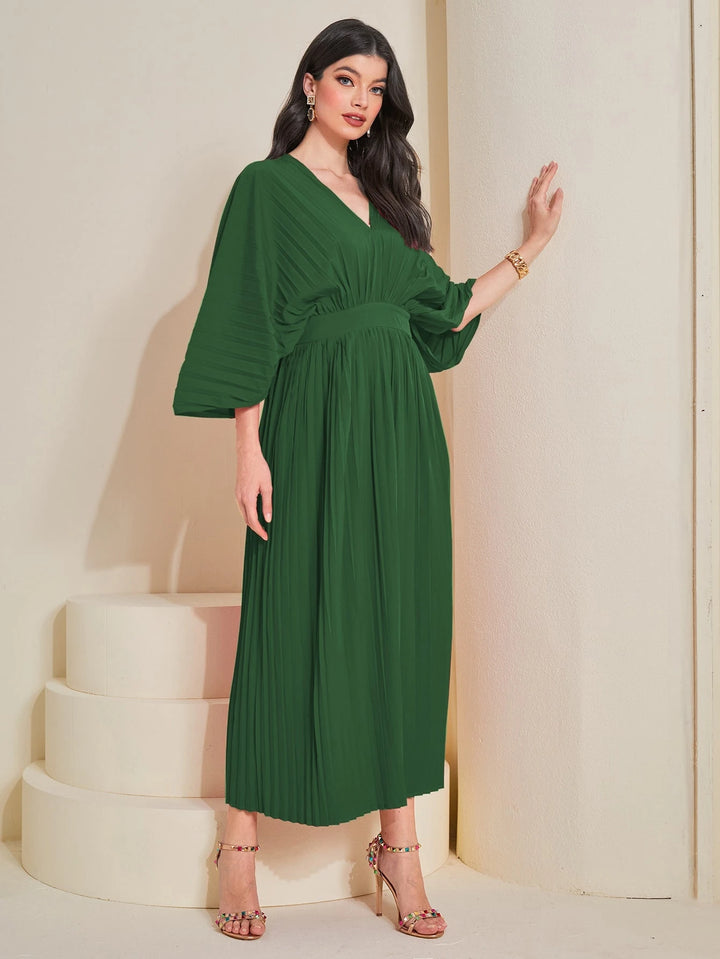 Rochie maxi SHEIN, verde
