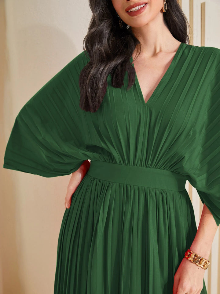 Rochie maxi SHEIN, verde