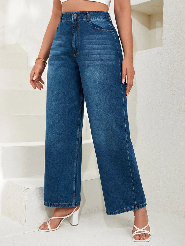 Jeans SHEIN, albastru