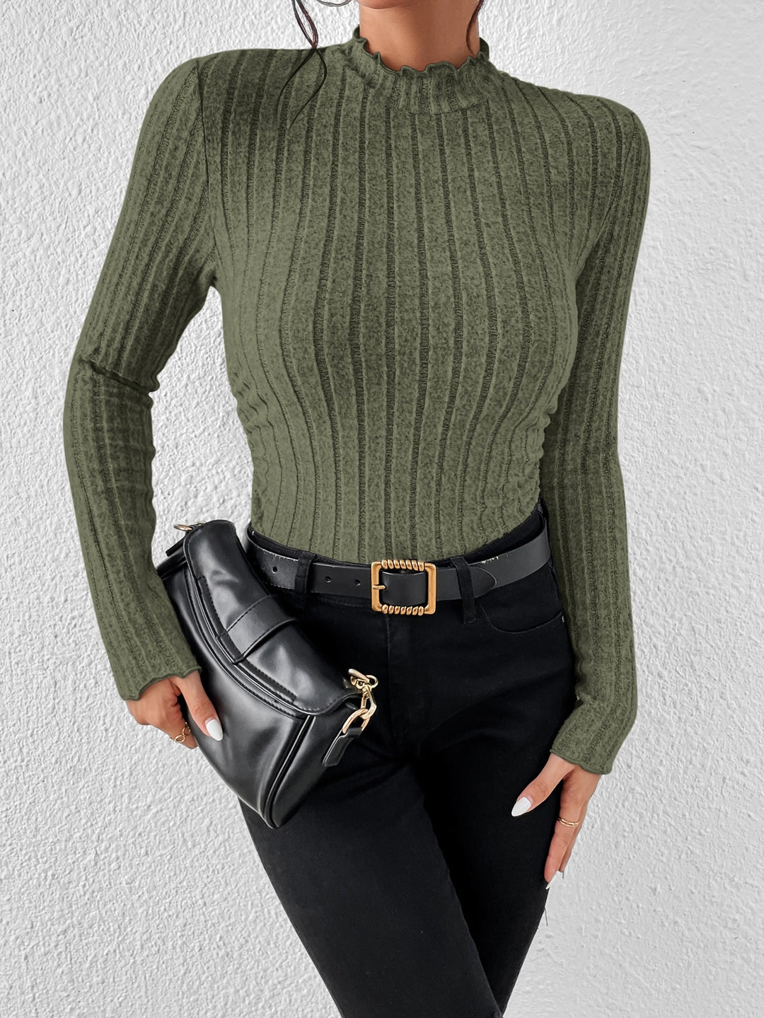 Tricou SHEIN, kaki