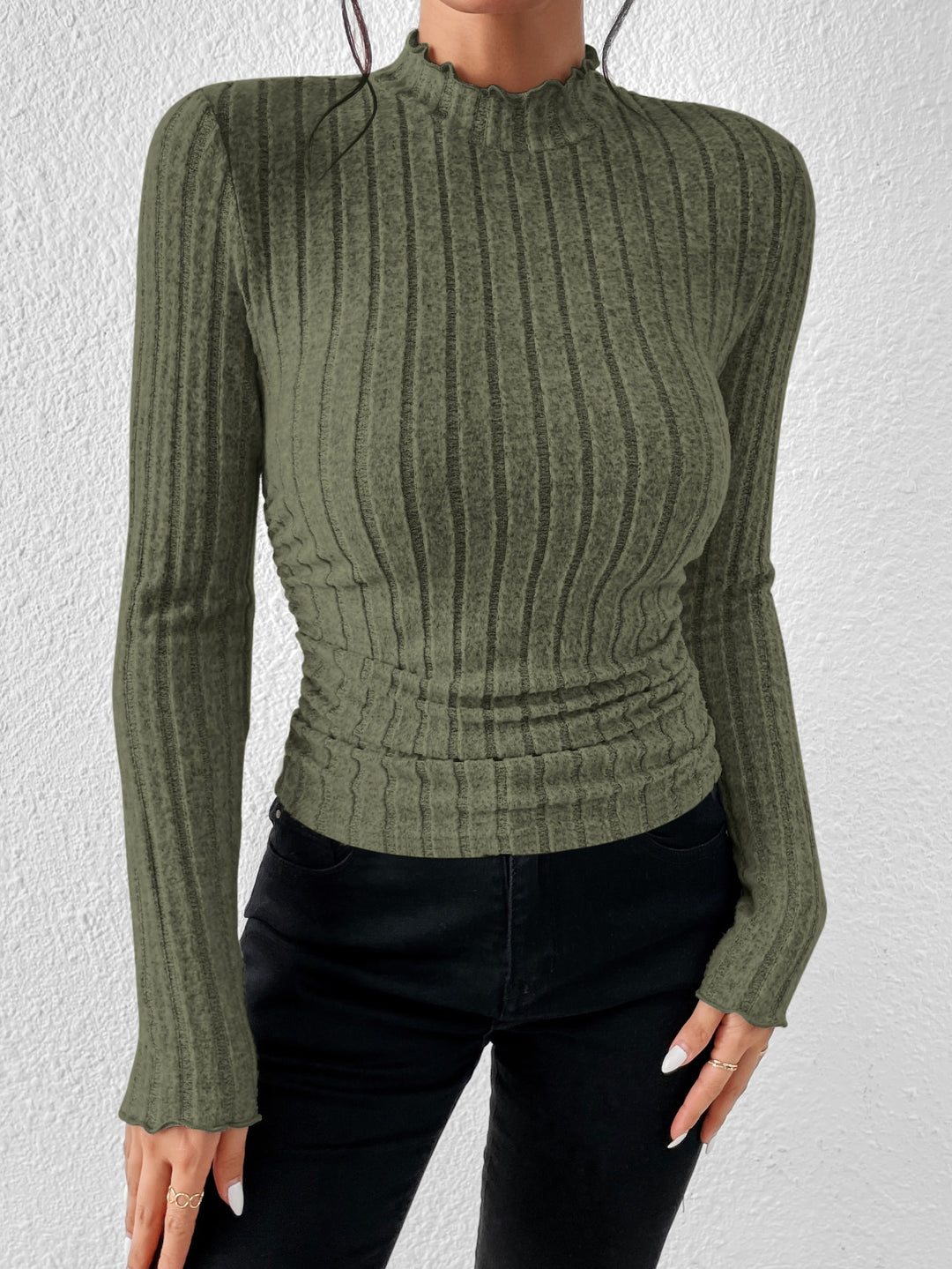 Tricou SHEIN, kaki