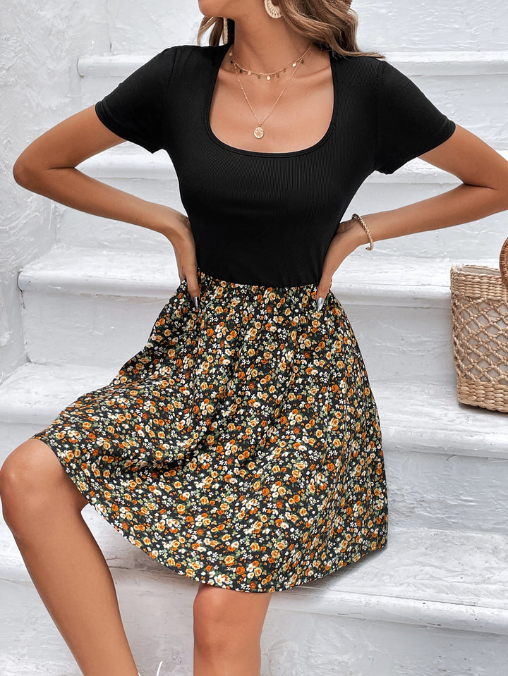 Rochie mini SHEIN, galben