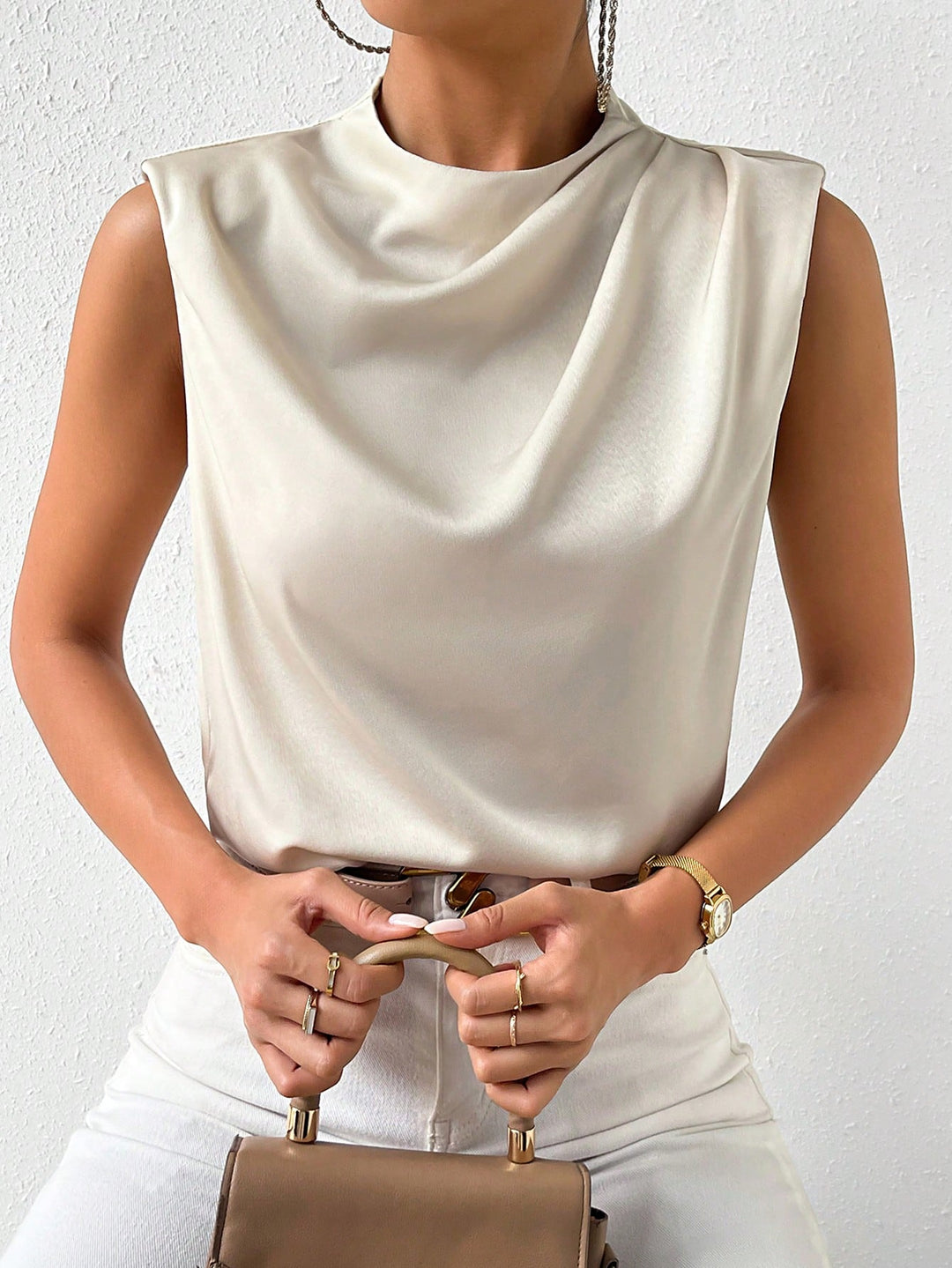 Top SHEIN, bej