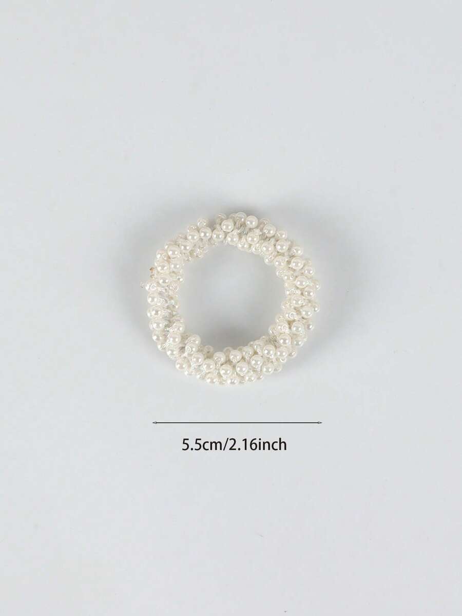Set accesorii decorative SHEIN, alb