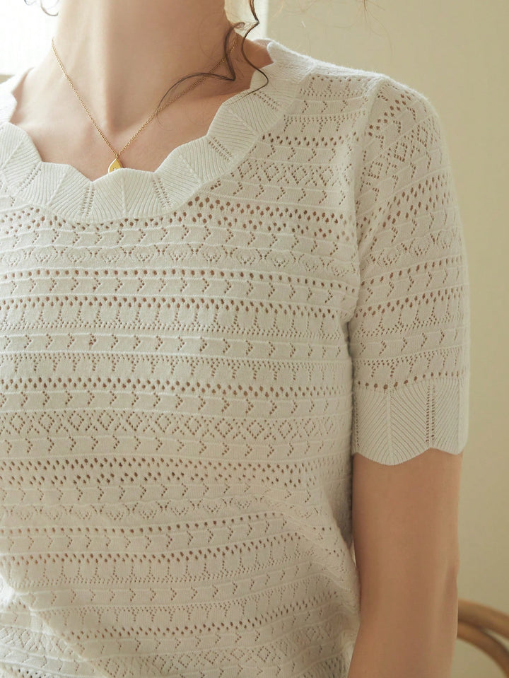 Top SHEIN, alb