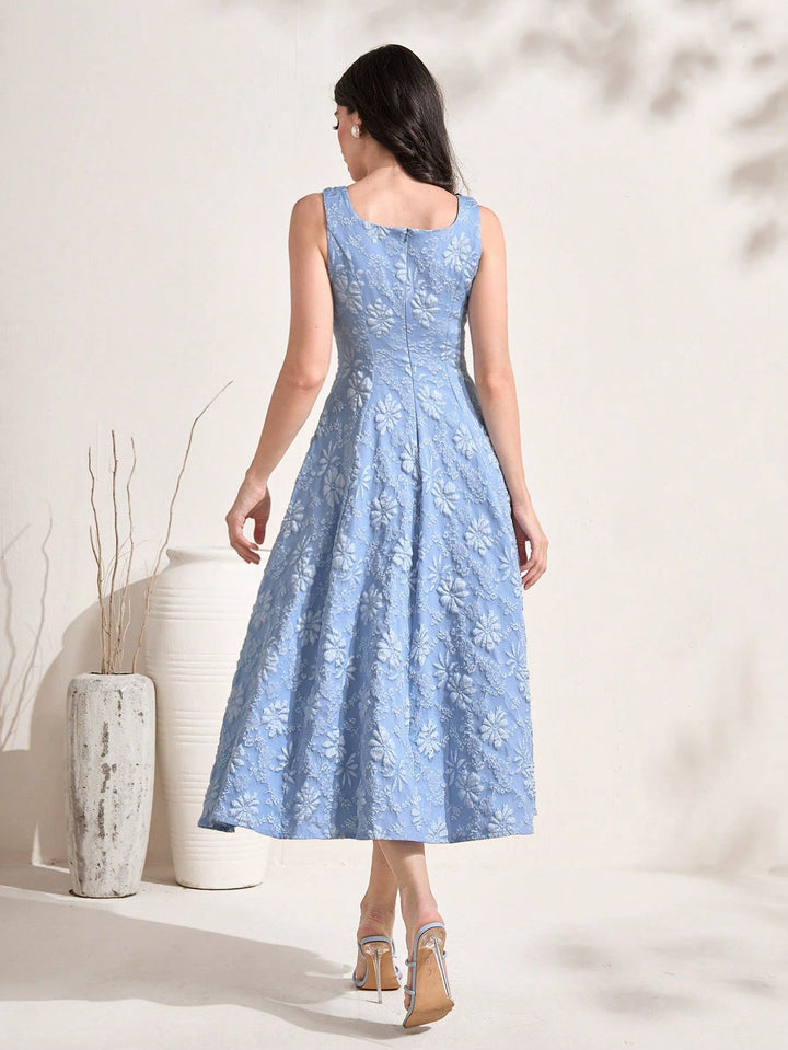 Rochie maxi SHEIN, albastru