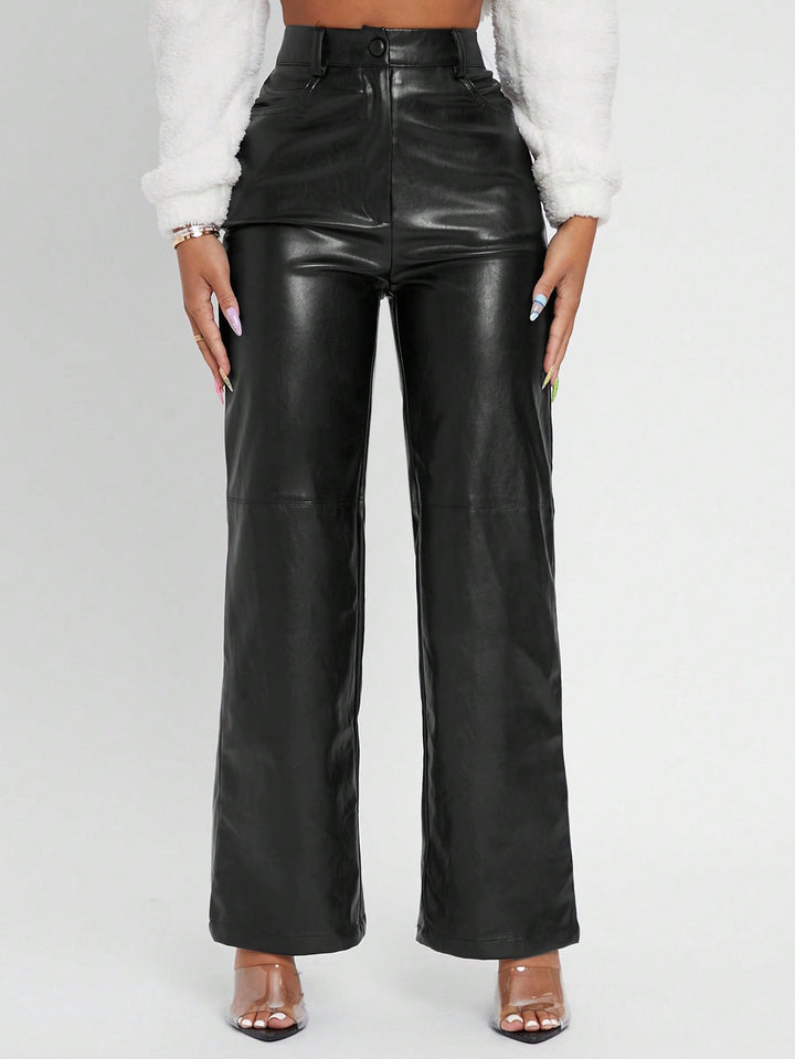 Pantaloni SHEIN, negru