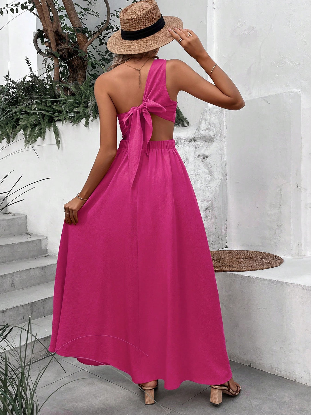 Rochie maxi SHEIN, roz