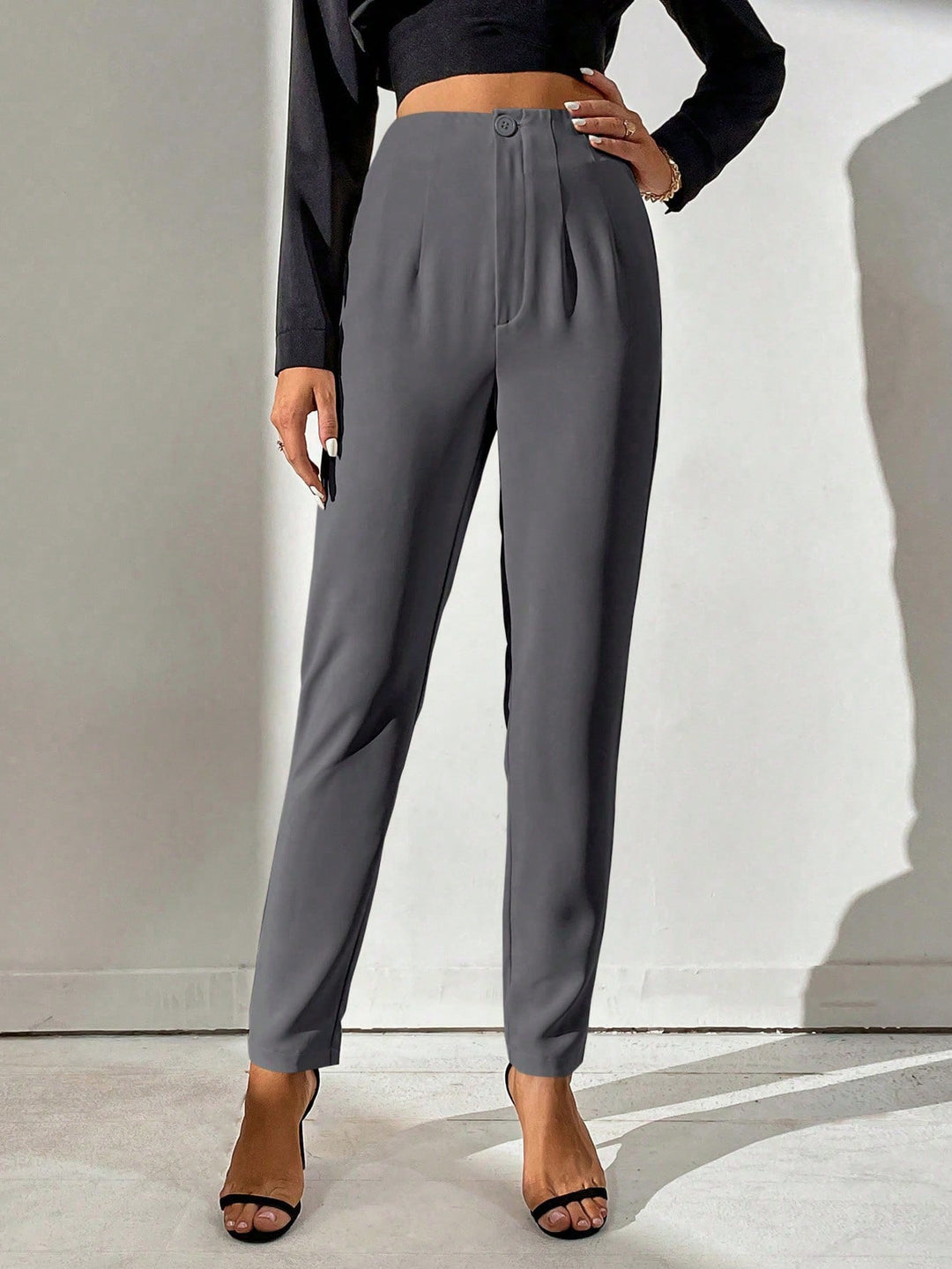 Pantaloni SHEIN, gri