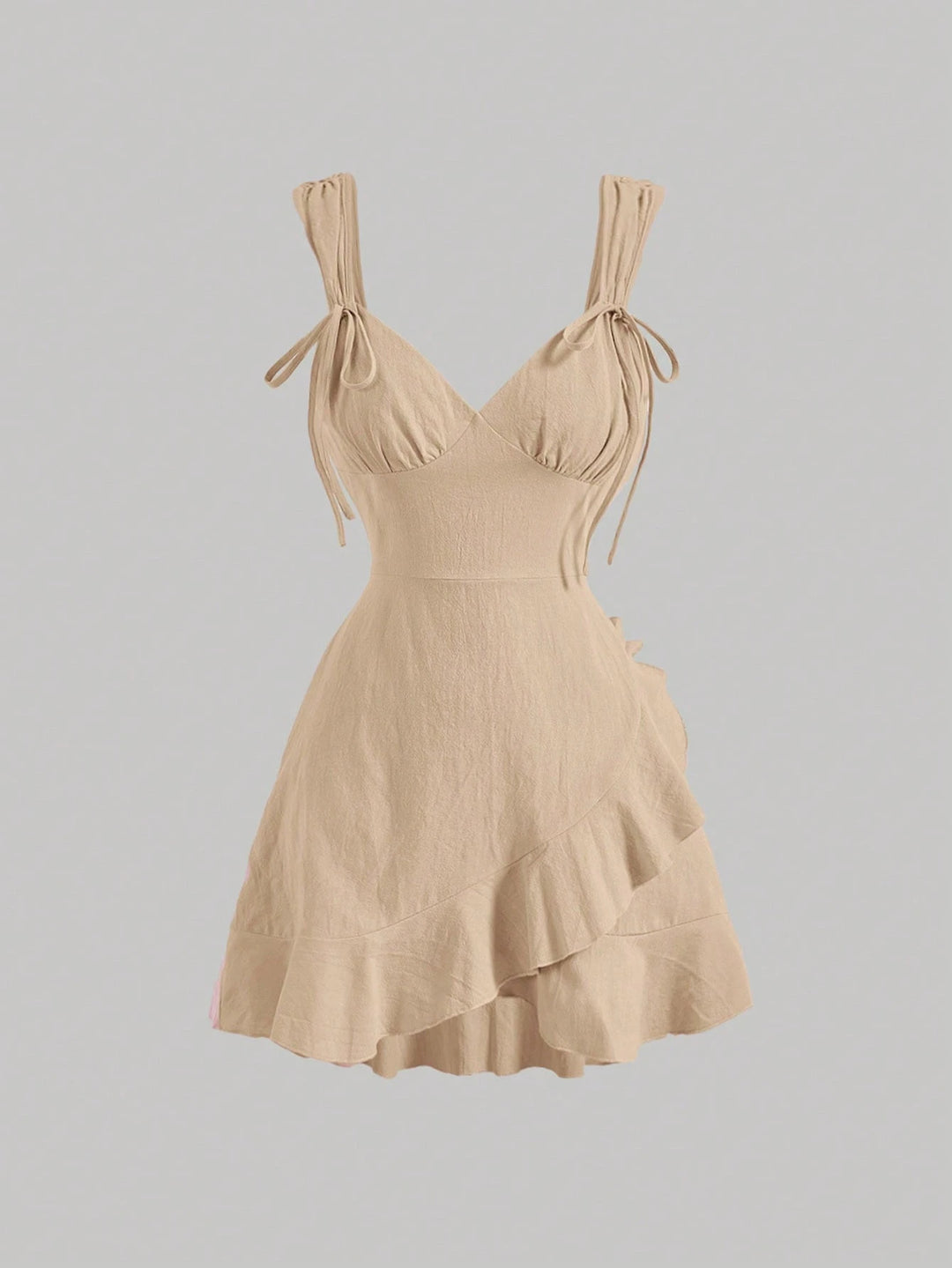 SHEIN mini ruha, bézs