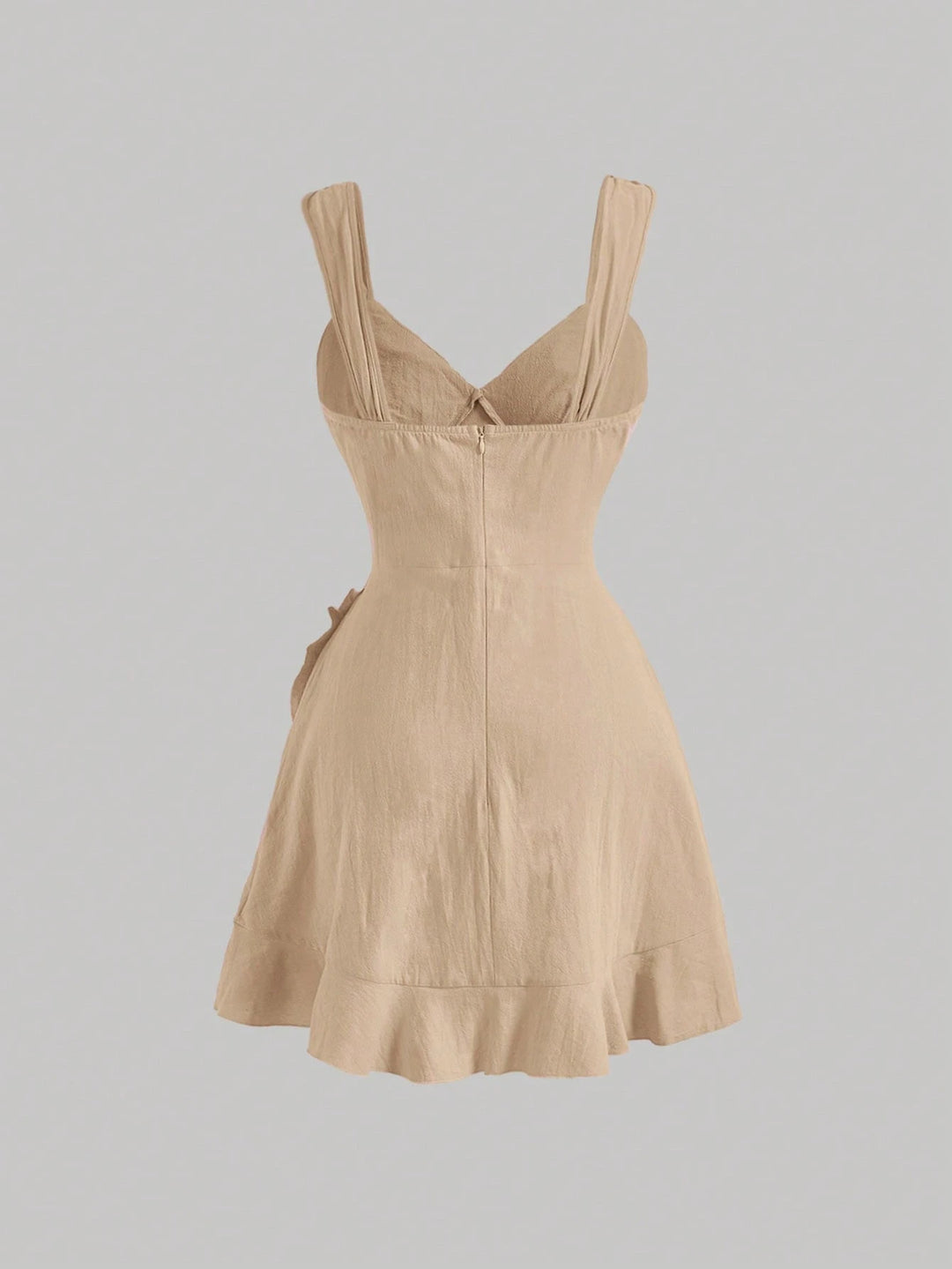 SHEIN mini ruha, bézs