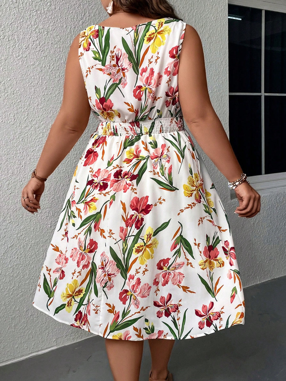 Rochie mini SHEIN, alb