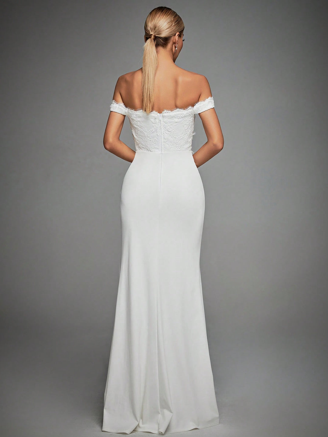Rochie de mireasă SHEIN, alb