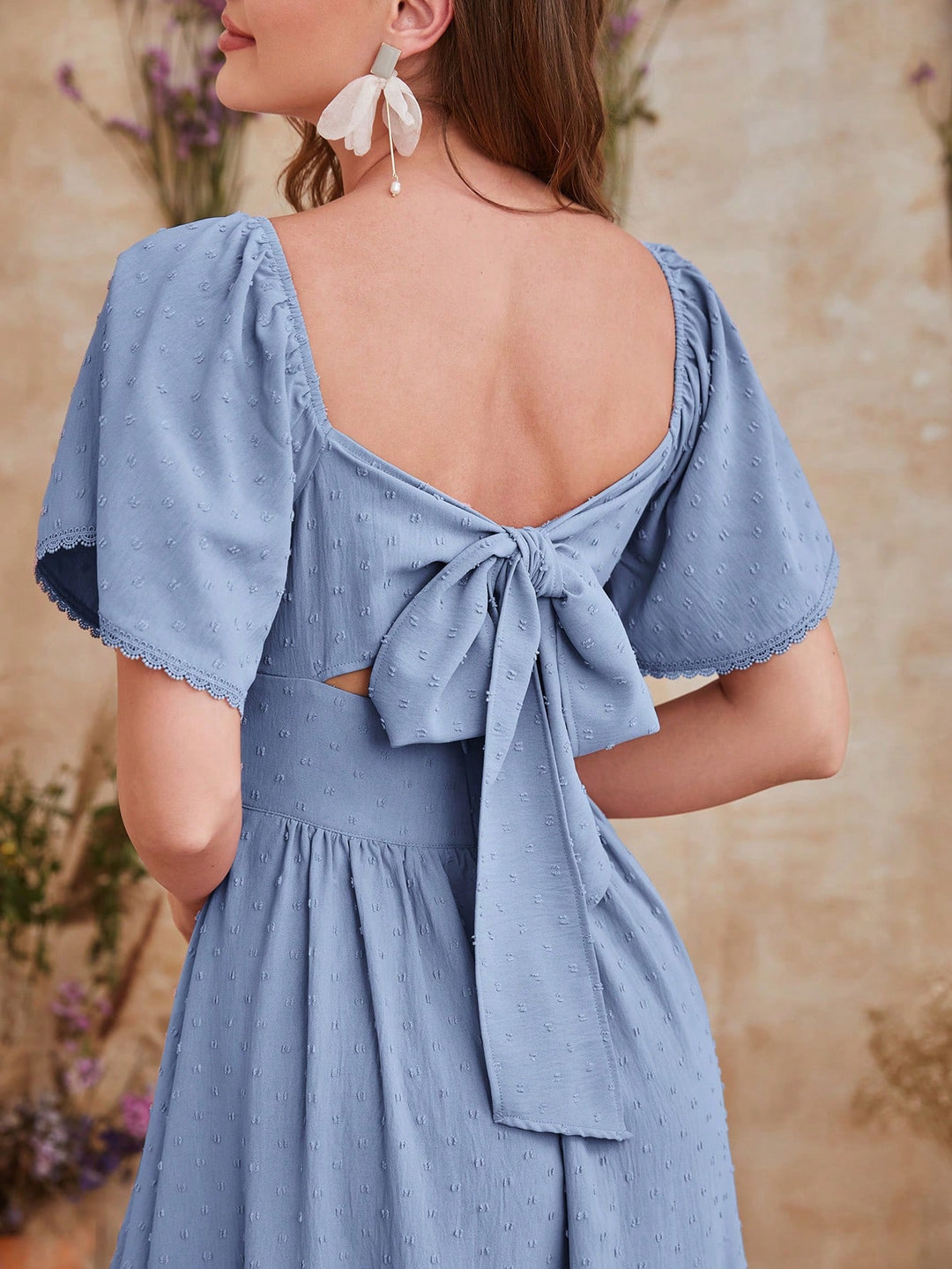 Rochie midi SHEIN, albastru