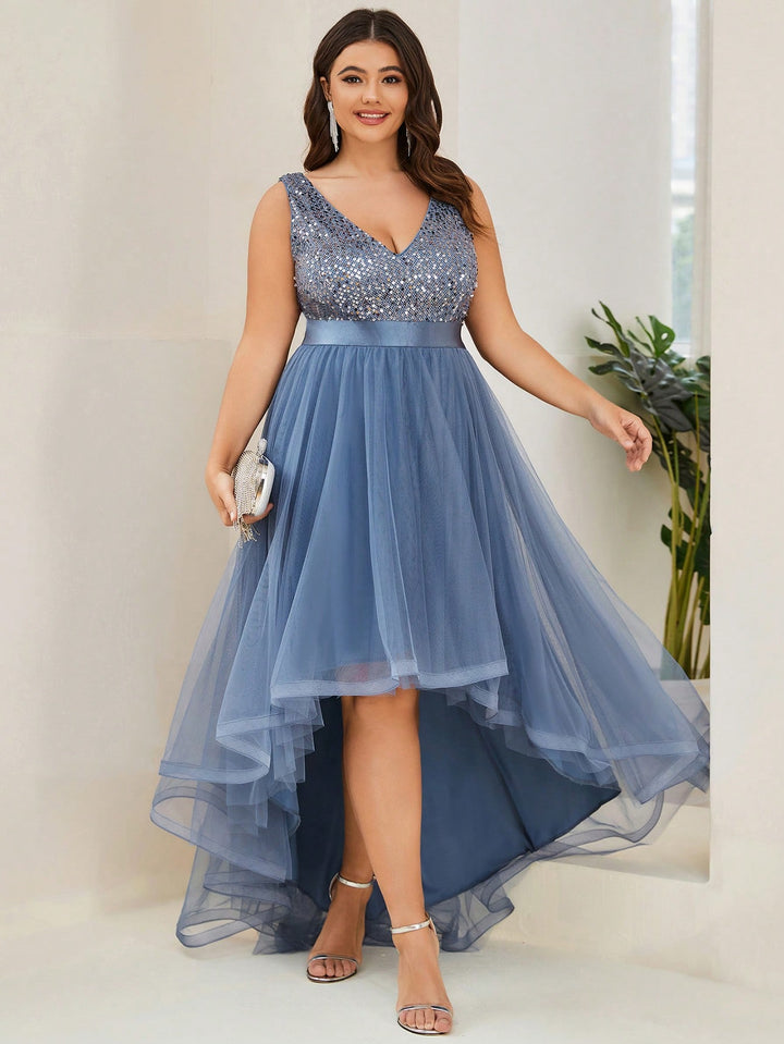 Rochie de ocazie SHEIN, albastru
