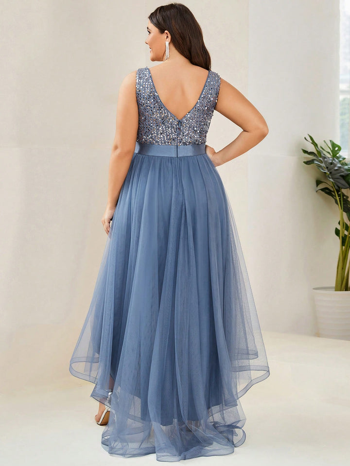 Rochie de ocazie SHEIN, albastru