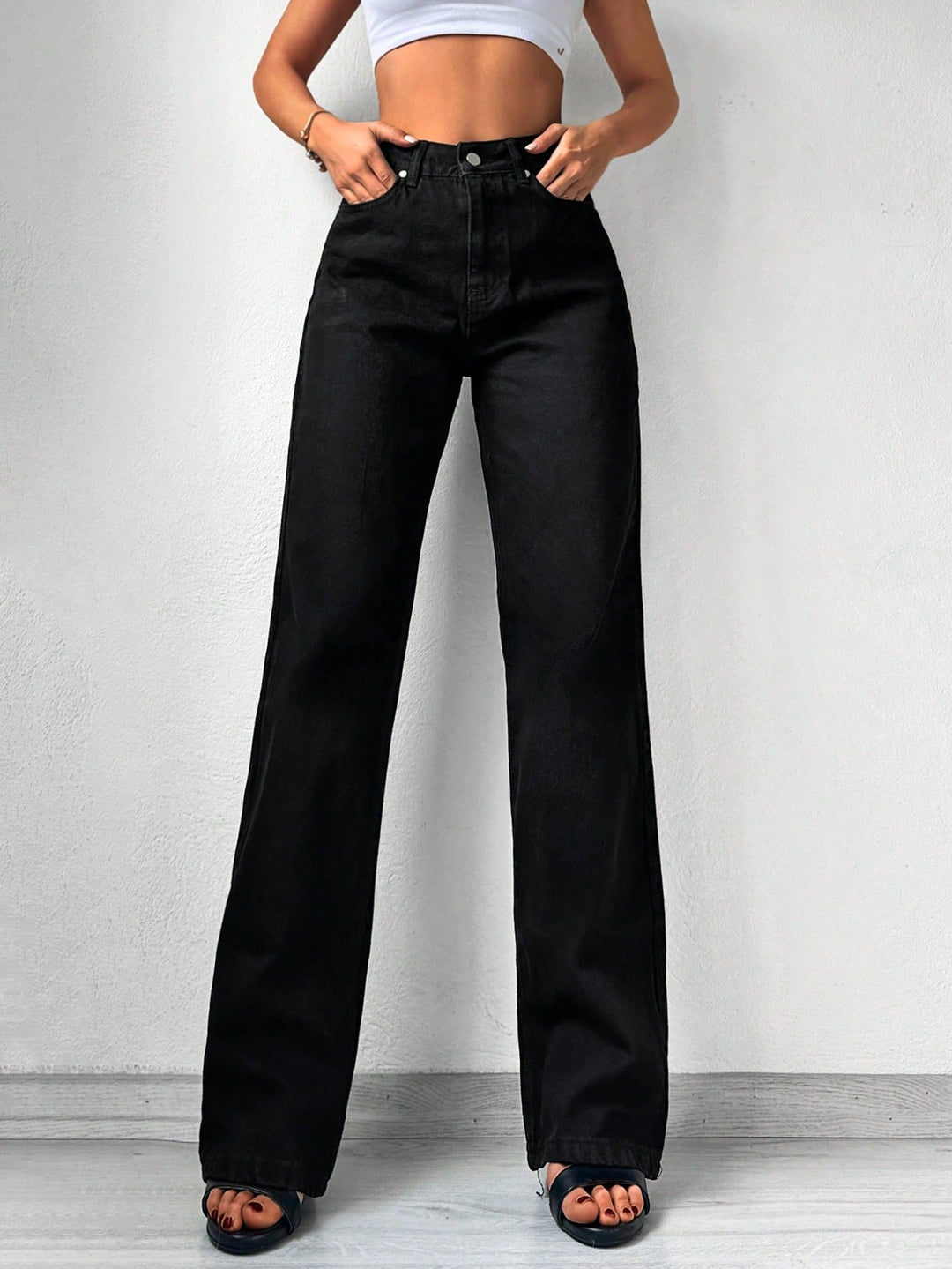 Jeans SHEIN, negru