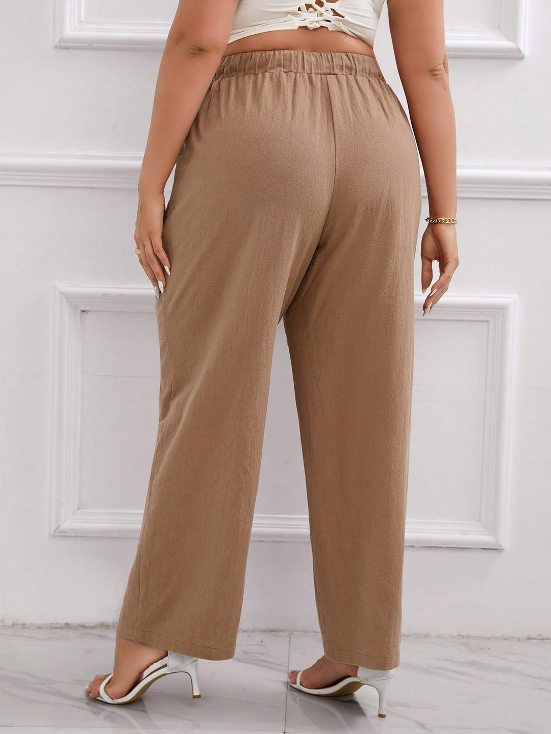 Pantaloni SHEIN, bej
