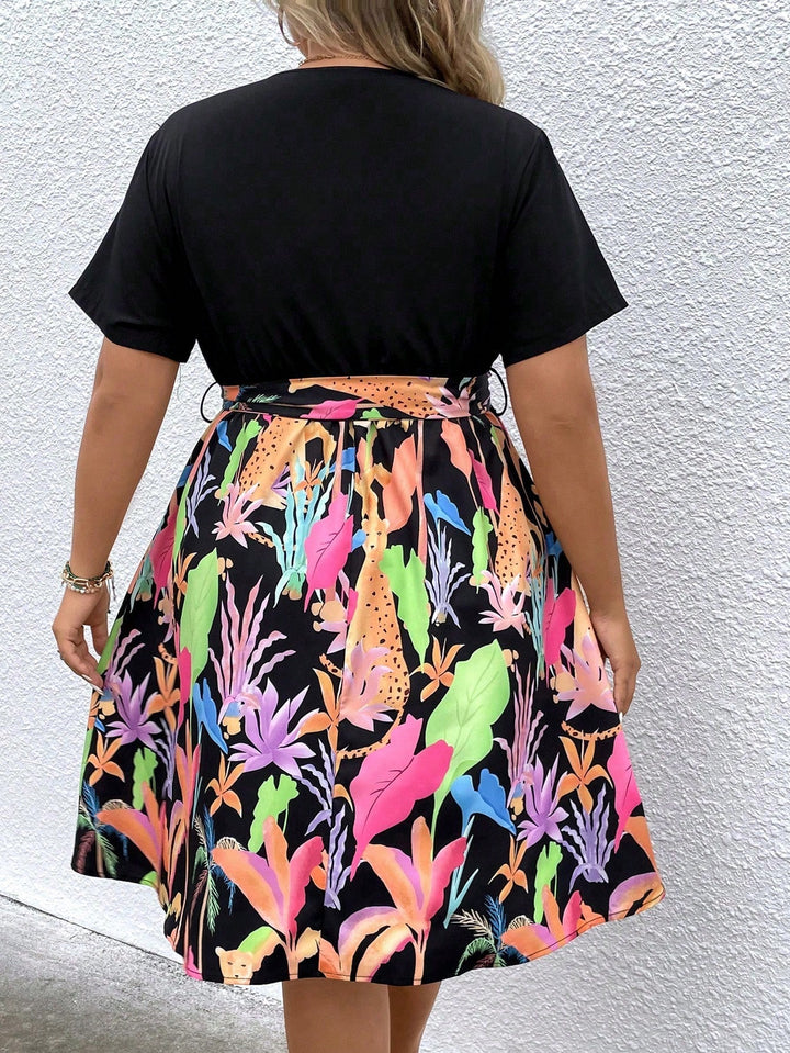 SHEIN mini ruha, mix színek