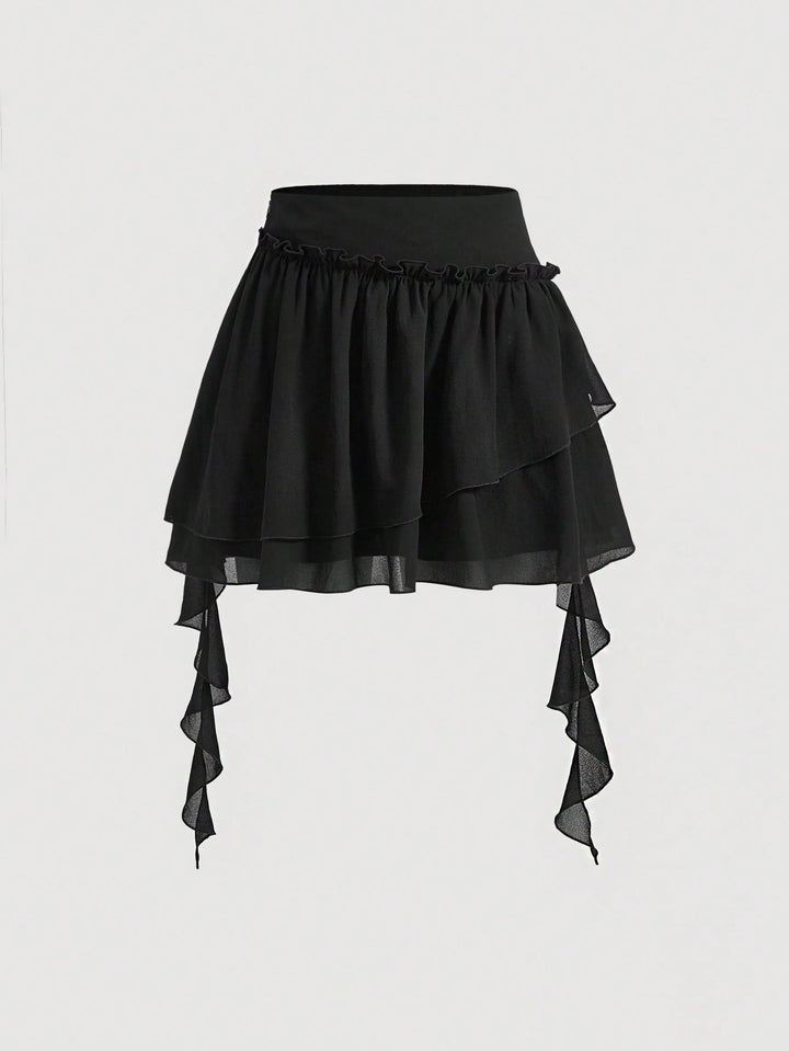 Fustă mini SHEIN, negru