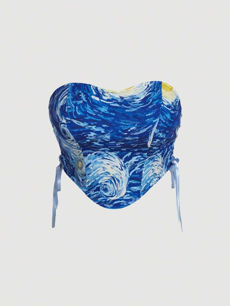 Top SHEIN, albastru