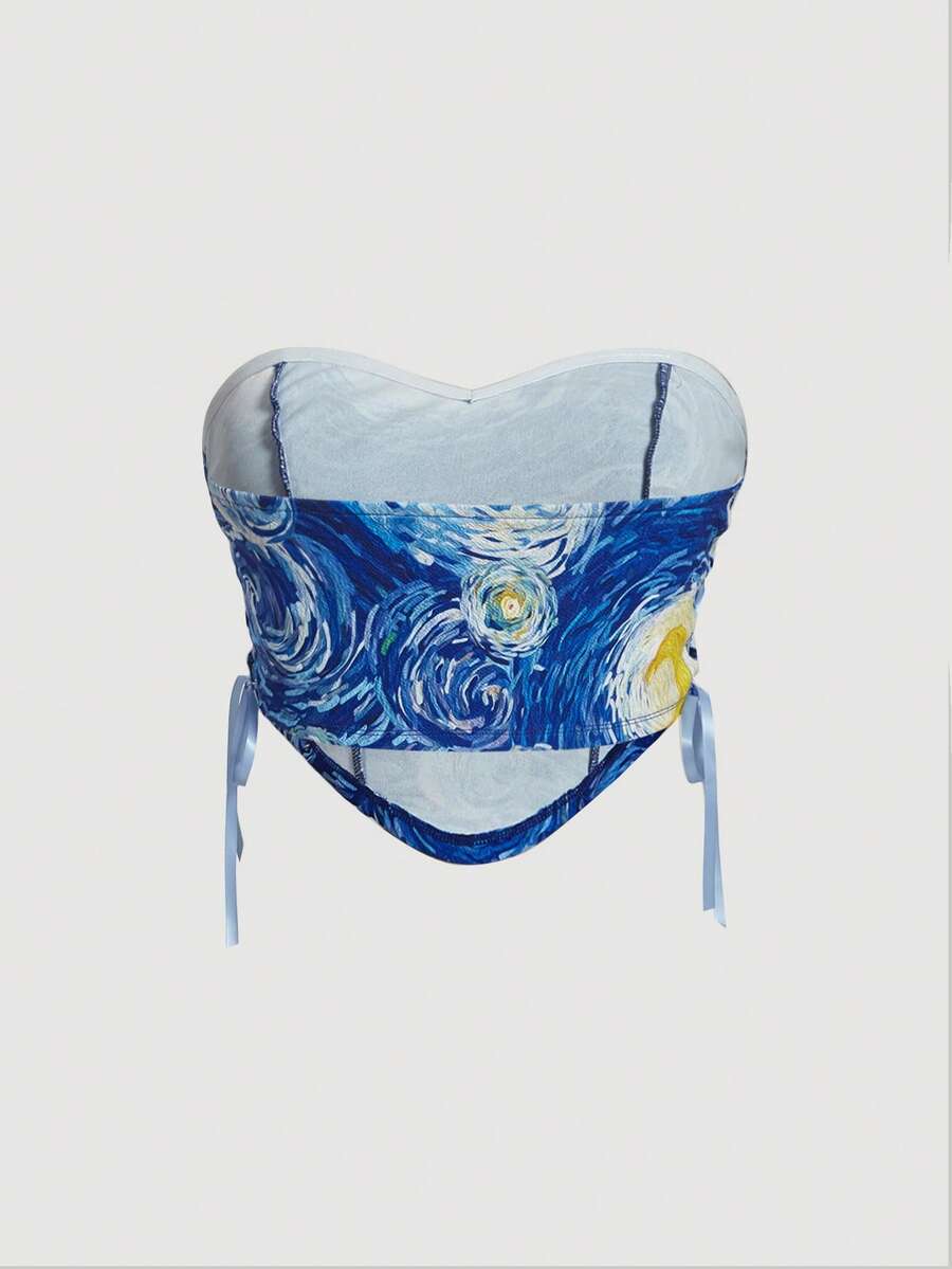 Top SHEIN, albastru
