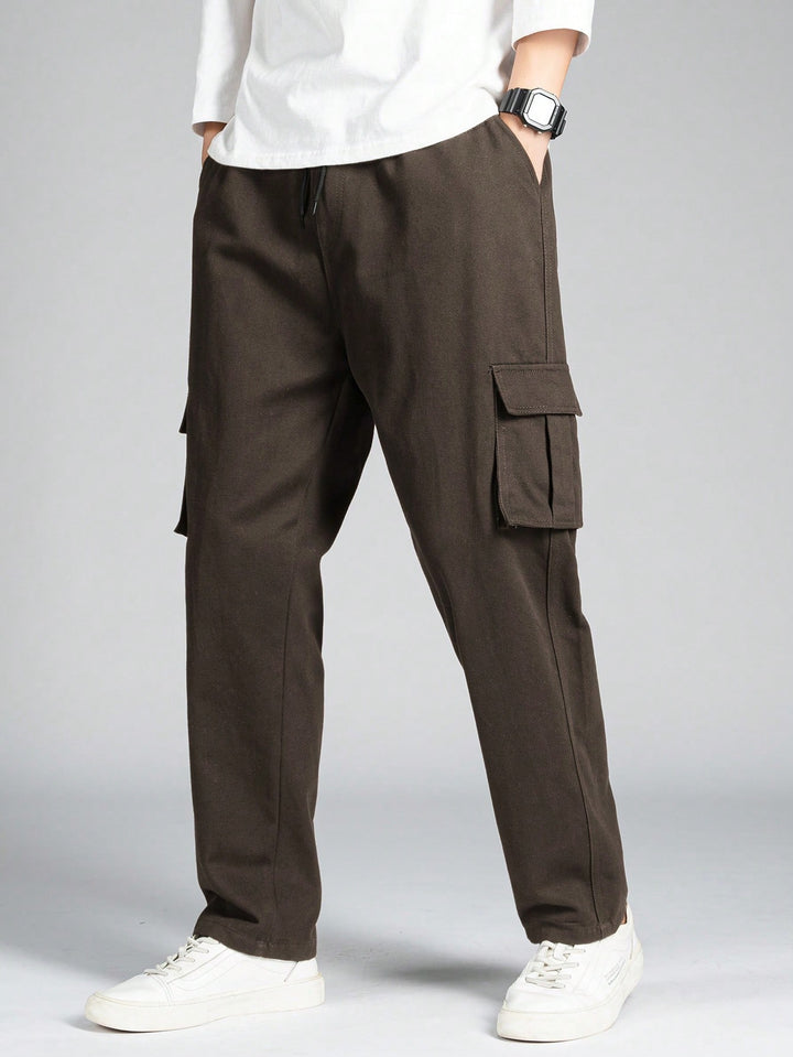 Pantalon SHEIN, maro