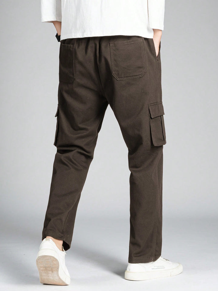 Pantalon SHEIN, maro