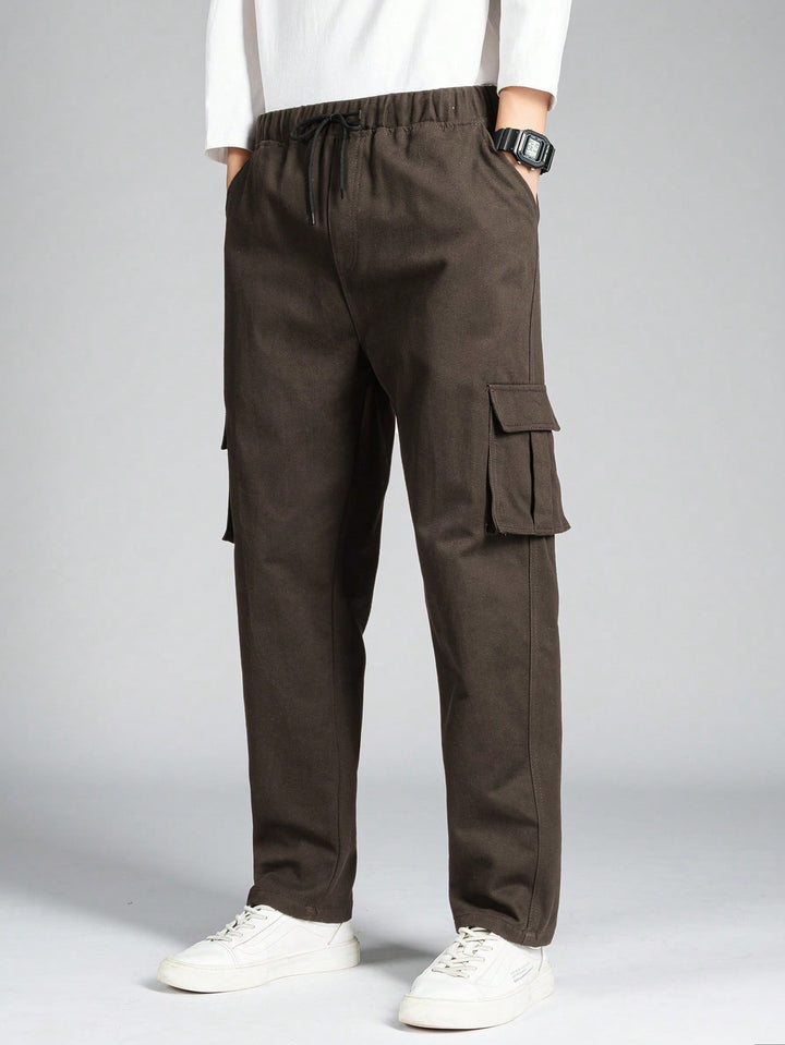 Pantalon SHEIN, maro