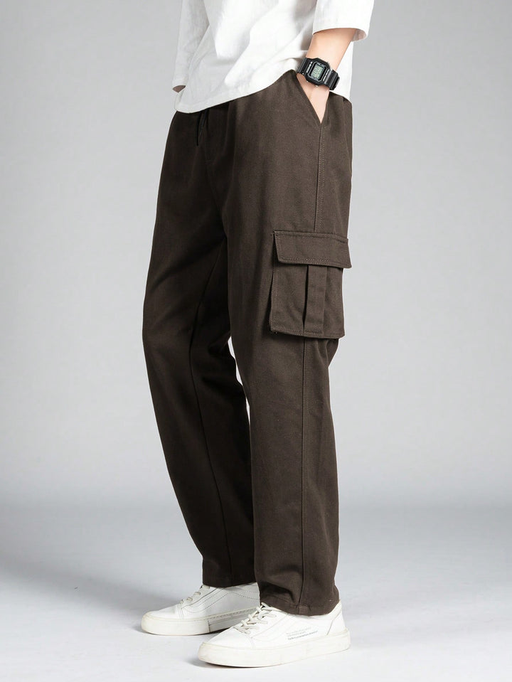 Pantalon SHEIN, maro