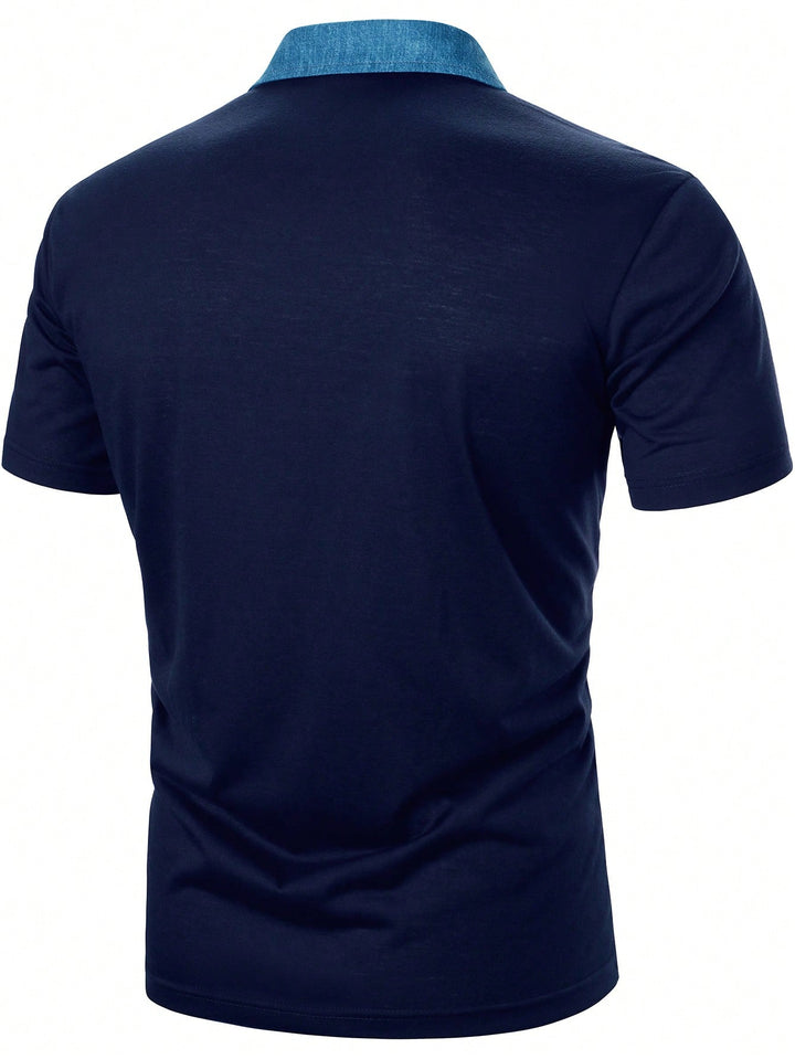 Tricou SHEIN, bleumarin