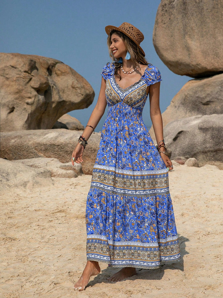 Rochie maxi SHEIN, mix culori