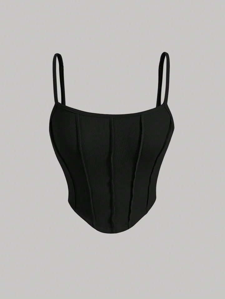 Top SHEIN, negru