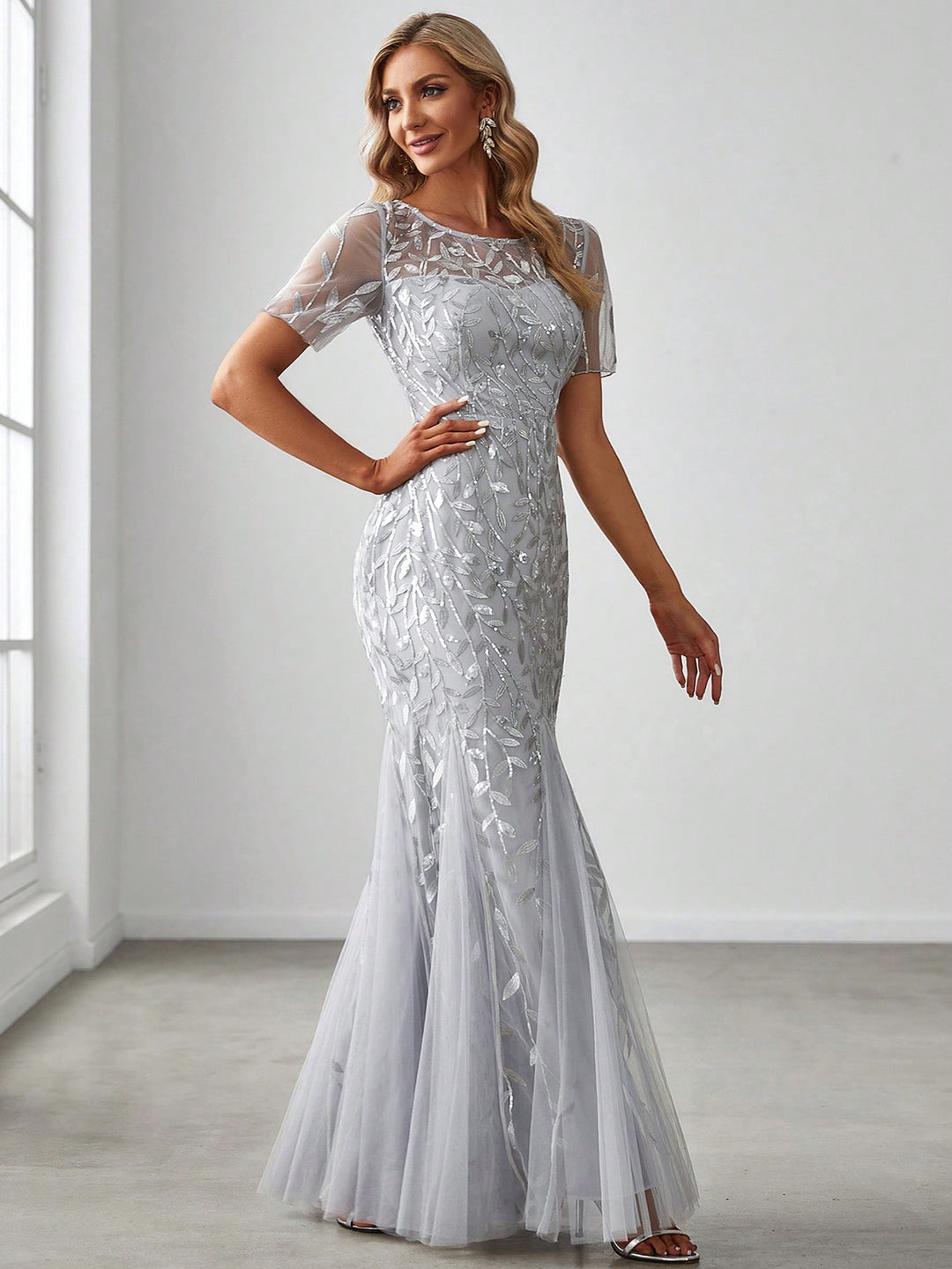 Rochie SHEIN, gri