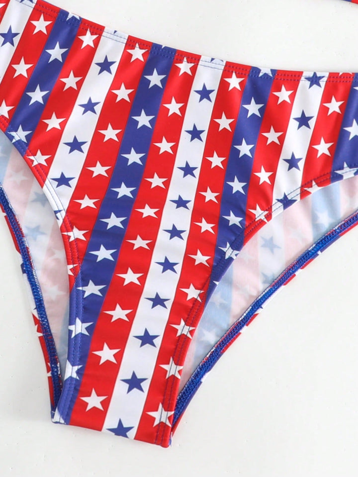Costum de baie SHEIN, mix culori