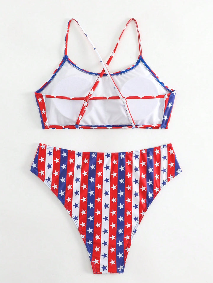 Costum de baie SHEIN, mix culori