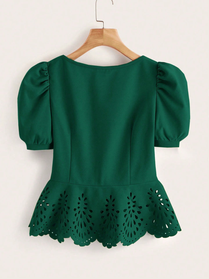 Top SHEIN, verde