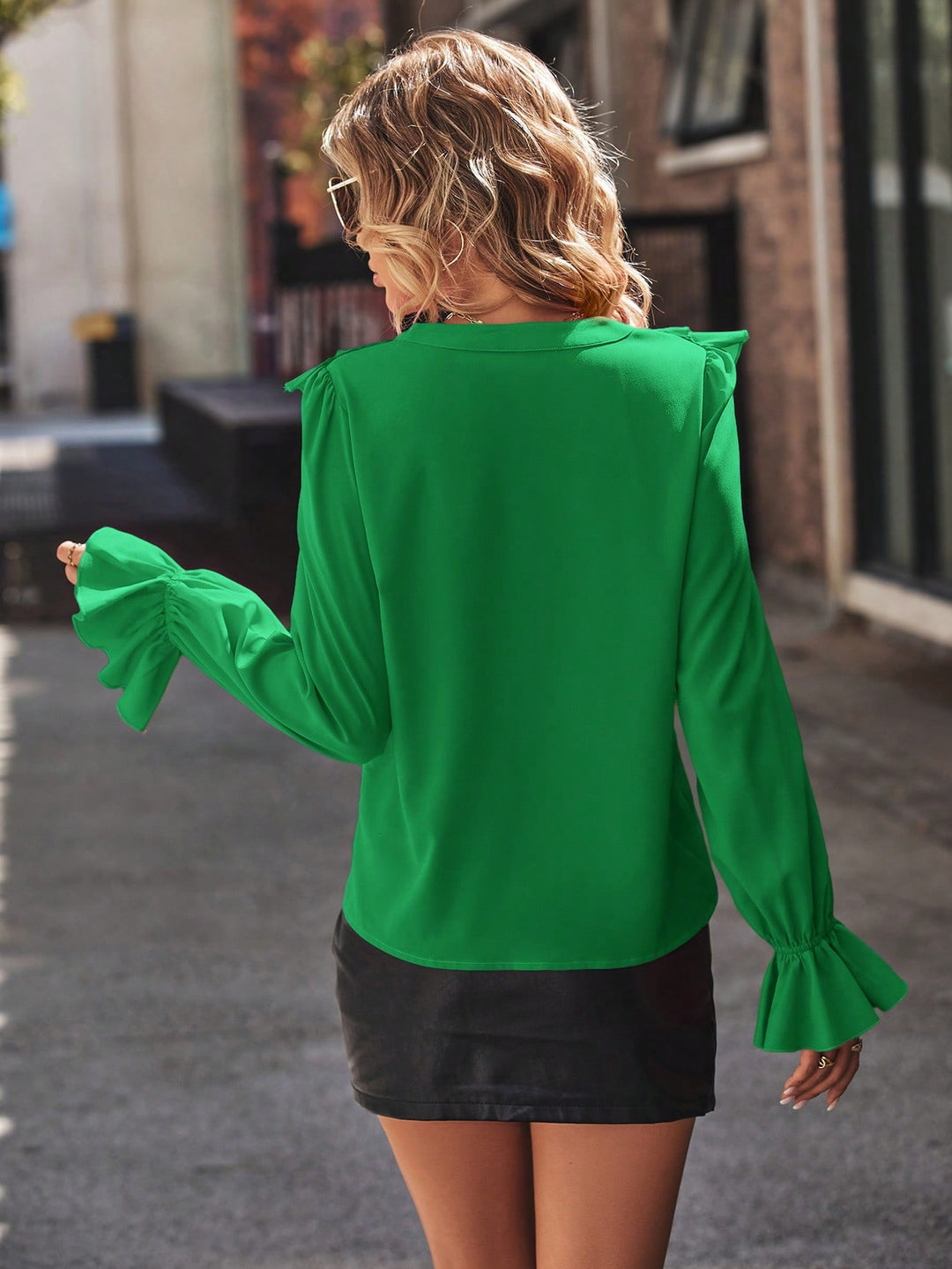 Bluza SHEIN, verde
