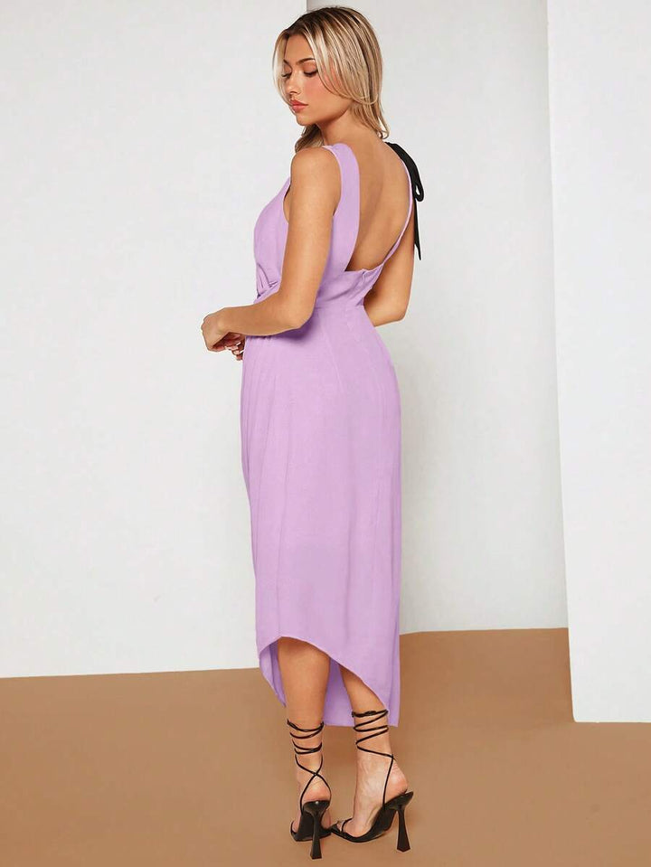 Rochie midi SHEIN, mov