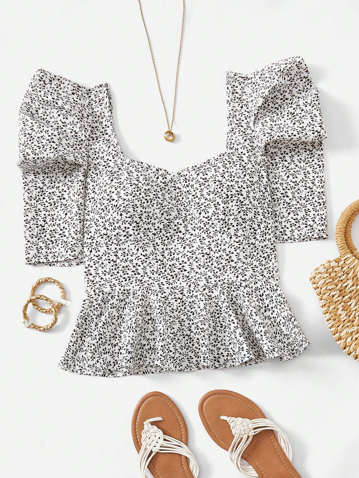 Top SHEIN, alb