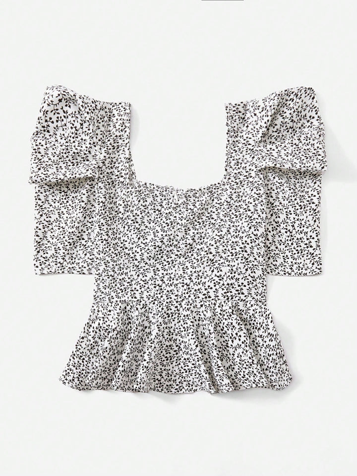 Top SHEIN, alb