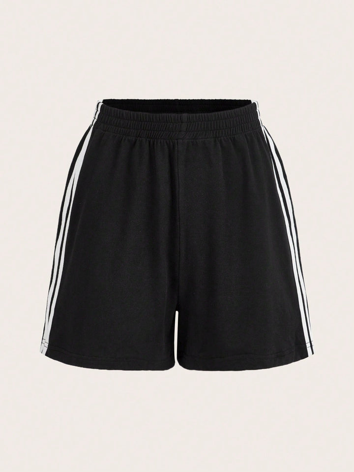 Pantaloni scurți SHEIN, negru