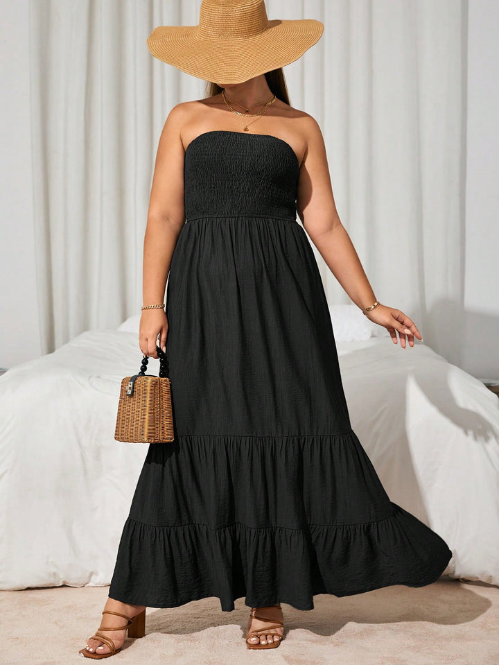 Rochie midi SHEIN, negru