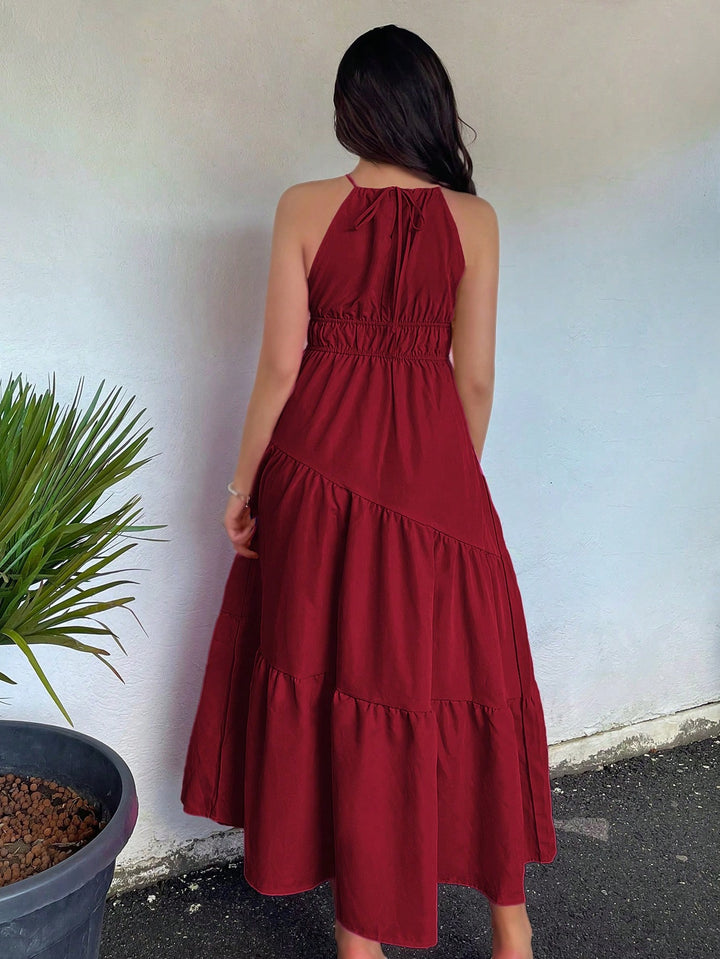 Rochie maxi SHEIN, vișiniu