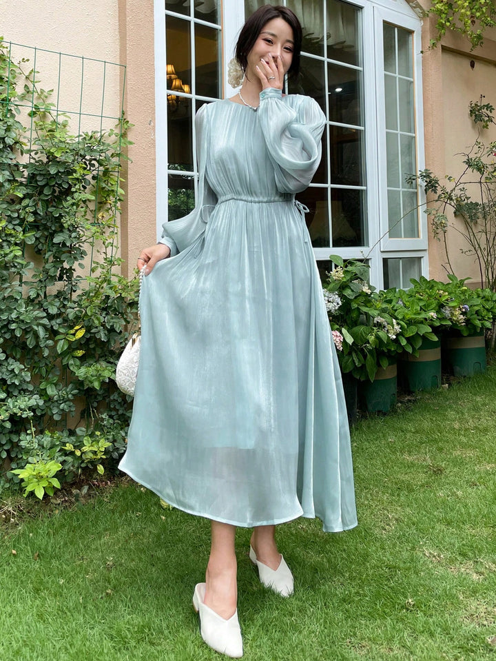 Rochie maxi SHEIN, albastru