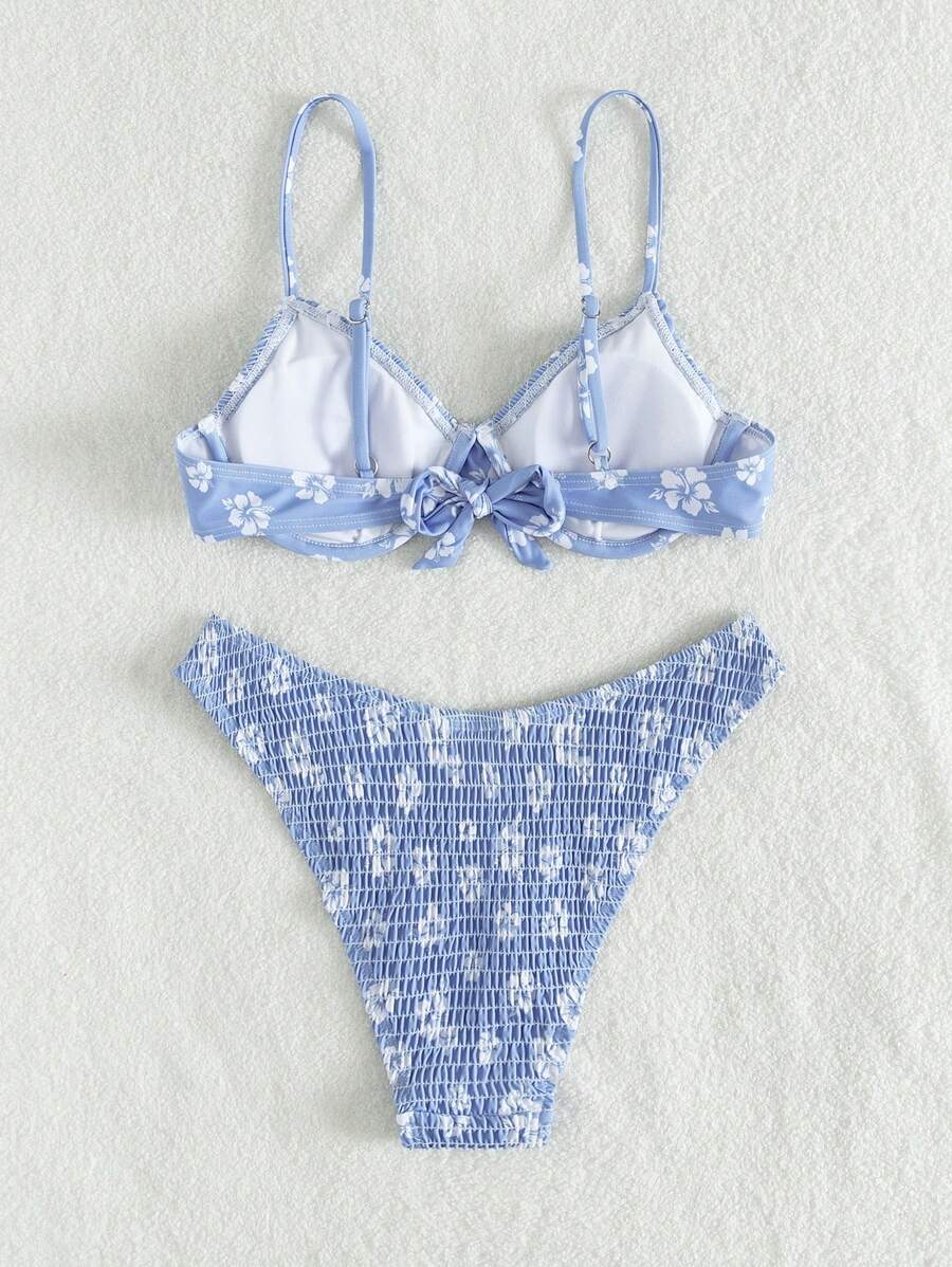 Costum de baie SHEIN, albastru